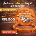 Collar de Feromonas Calmante para Gatos