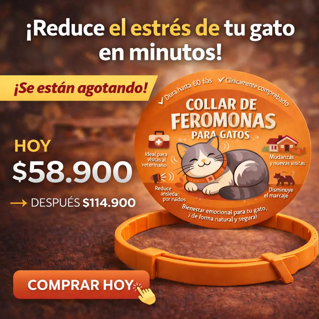 Collar de Feromonas Calmante para Gatos