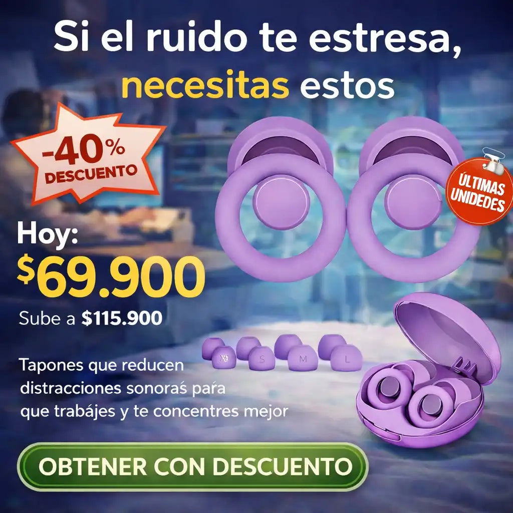 TAPONES DE OIDOS ANTIRUIDO EARPLUGS ULTRA